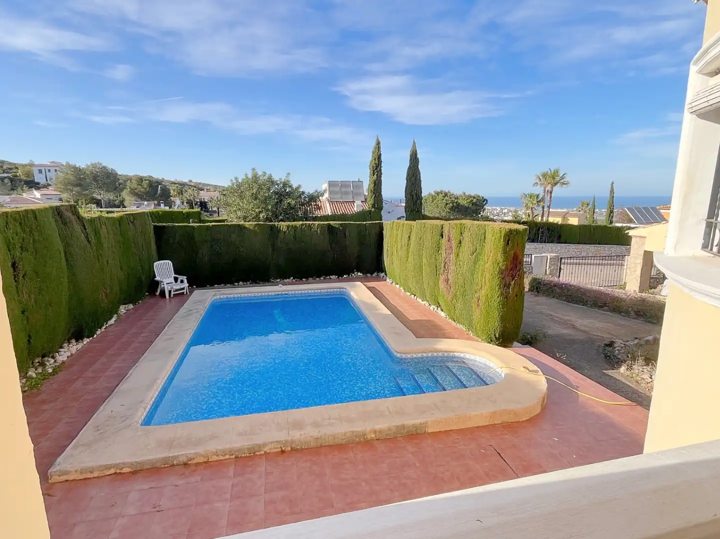 Swimming pool of Houses for sale in El Ràfol d'Almúnia  with Air Conditioner, Heating and Terrace