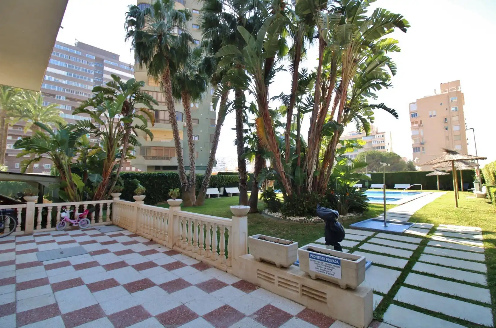 Jardí de Àtic en venda en Alicante / Alacant amb Terrassa, Balcó i Piscina comunitària
