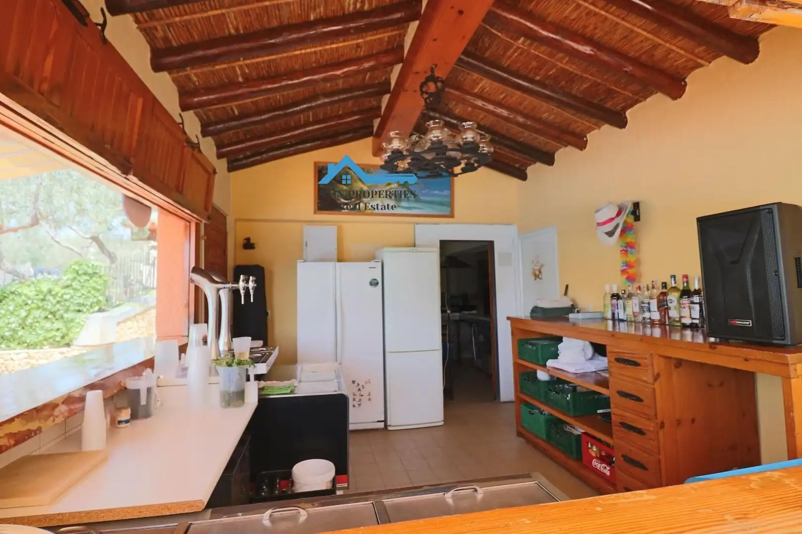 Cuina de Finca rústica en venda en Tàrbena amb Jardí privat, Terrassa i Traster