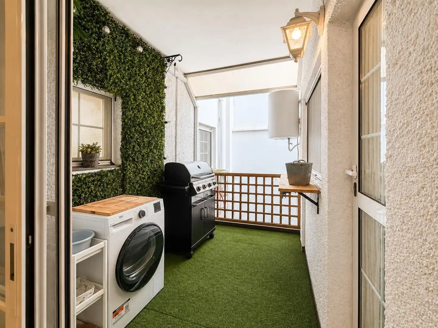 Balcony of Flat for rent in Valencia  with Heating, Parquet flooring and Furnished