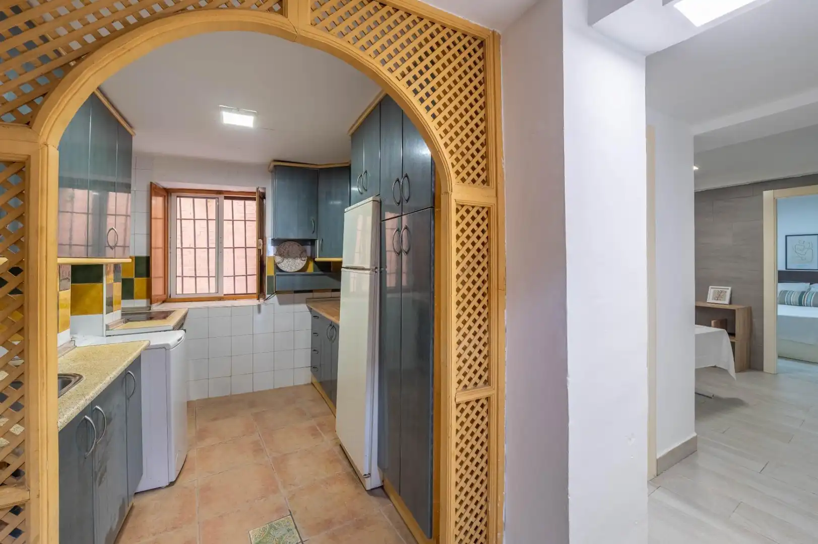 Kitchen of Apartments for sale in Granada  with Furnished