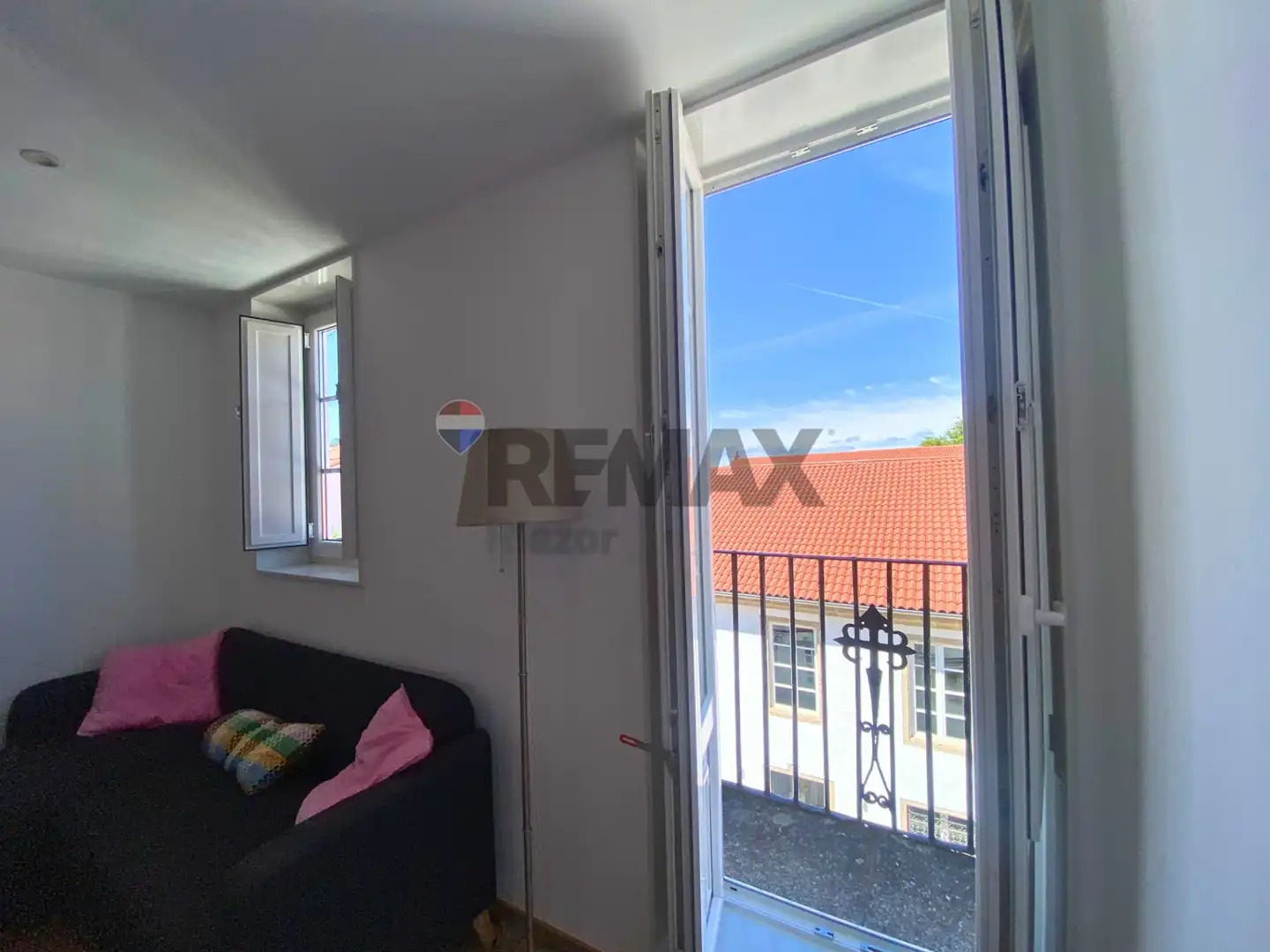Balcony of Flat for rent in Santiago de Compostela   with Terrace, Furnished and Oven