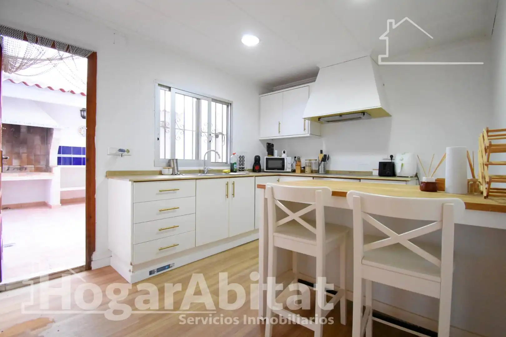 Kitchen of Flat for sale in Beniarbeig  with Air Conditioner, Heating and Parquet flooring