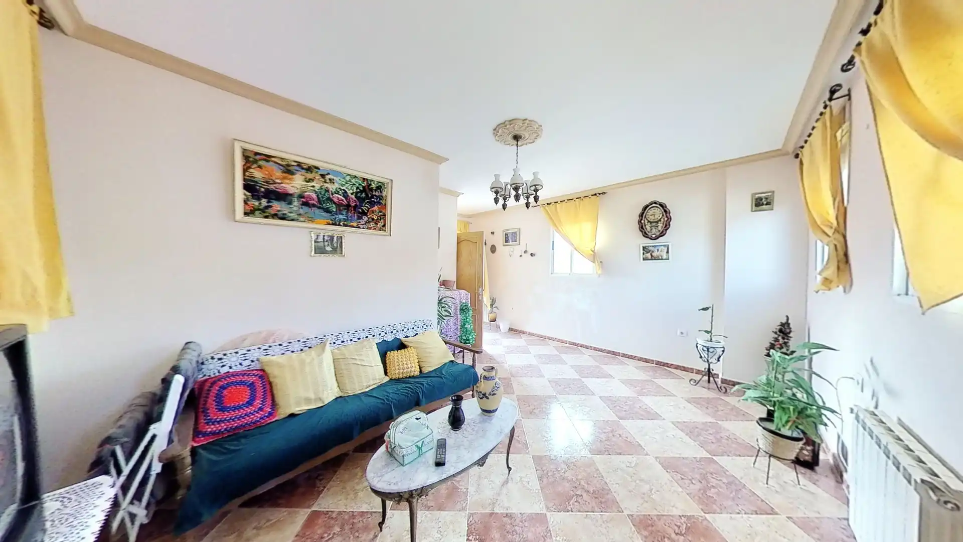 Sala de estar de Finca rústica en venta en Montejícar