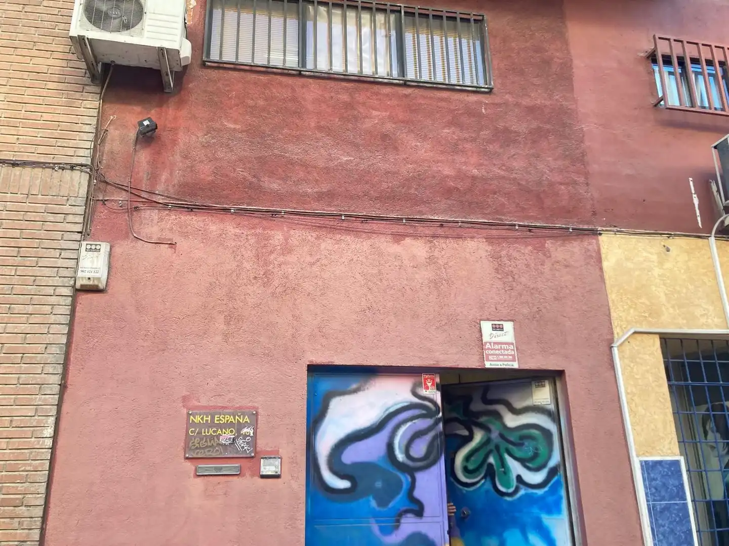 Vista exterior de Local de lloguer en Madrid