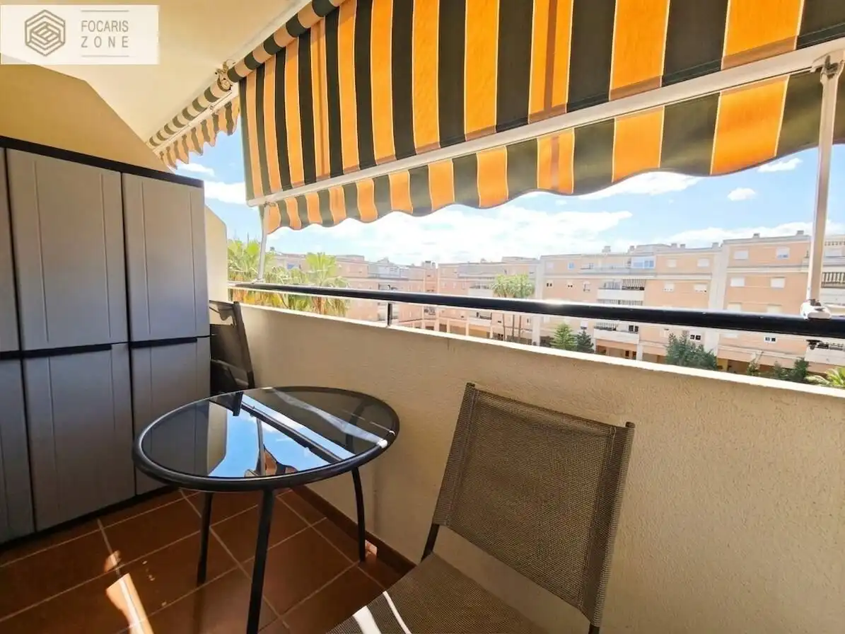 Balcony of Flat for sale in Málaga  with Air Conditioner, Heating and Private garden