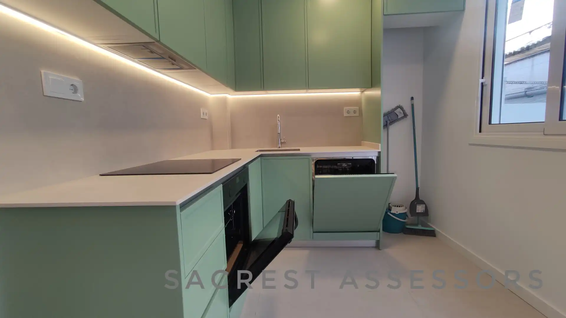 Cocina de Piso en venta en Mollet del Vallès con Parquet, Trastero y Horno