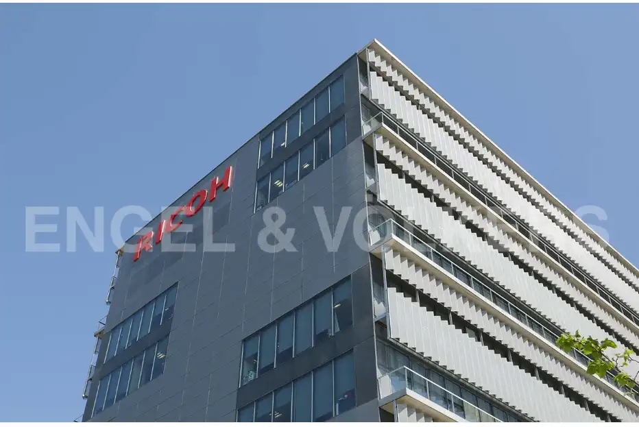 Vista exterior de Oficina de alquiler en Sant Cugat del Vallès con Aire acondicionado y Terraza