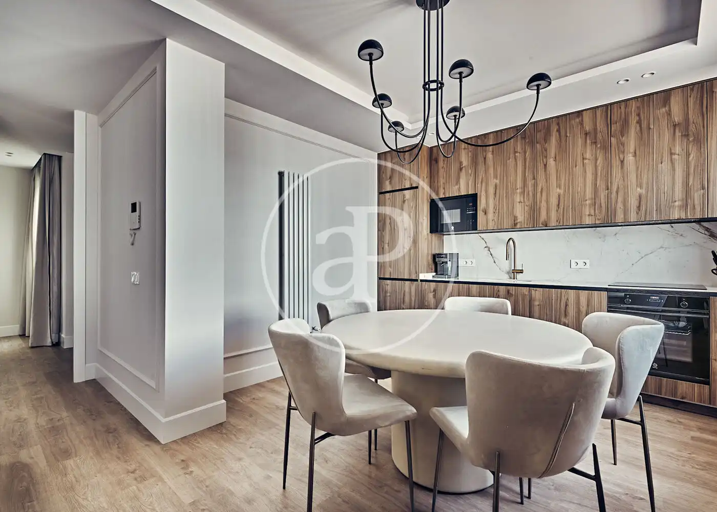 Dining room of Flat for sale in Madrid  with Air Conditioner, Heating and Furnished
