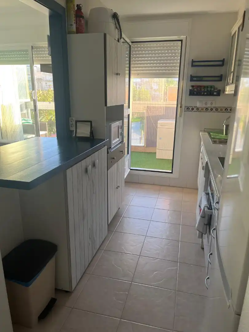 Cocina de Piso de alquiler en El Ejido con Aire acondicionado, Calefacción y Terraza