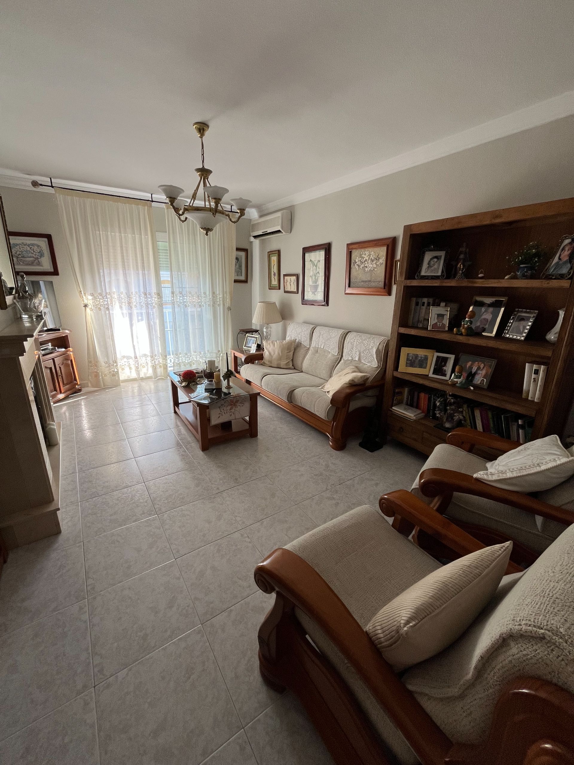 Sala d'estar de Pis en venda en Málaga Capital amb Aire condicionat, Terrassa i Traster