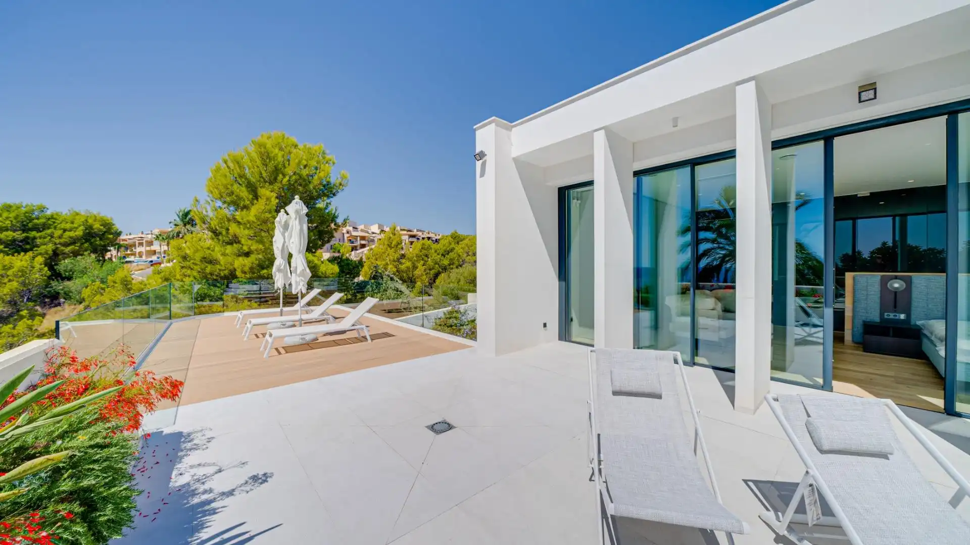 Terraza de Casa o chalet en venta en Altea con Calefacción, Jardín privado y Terraza