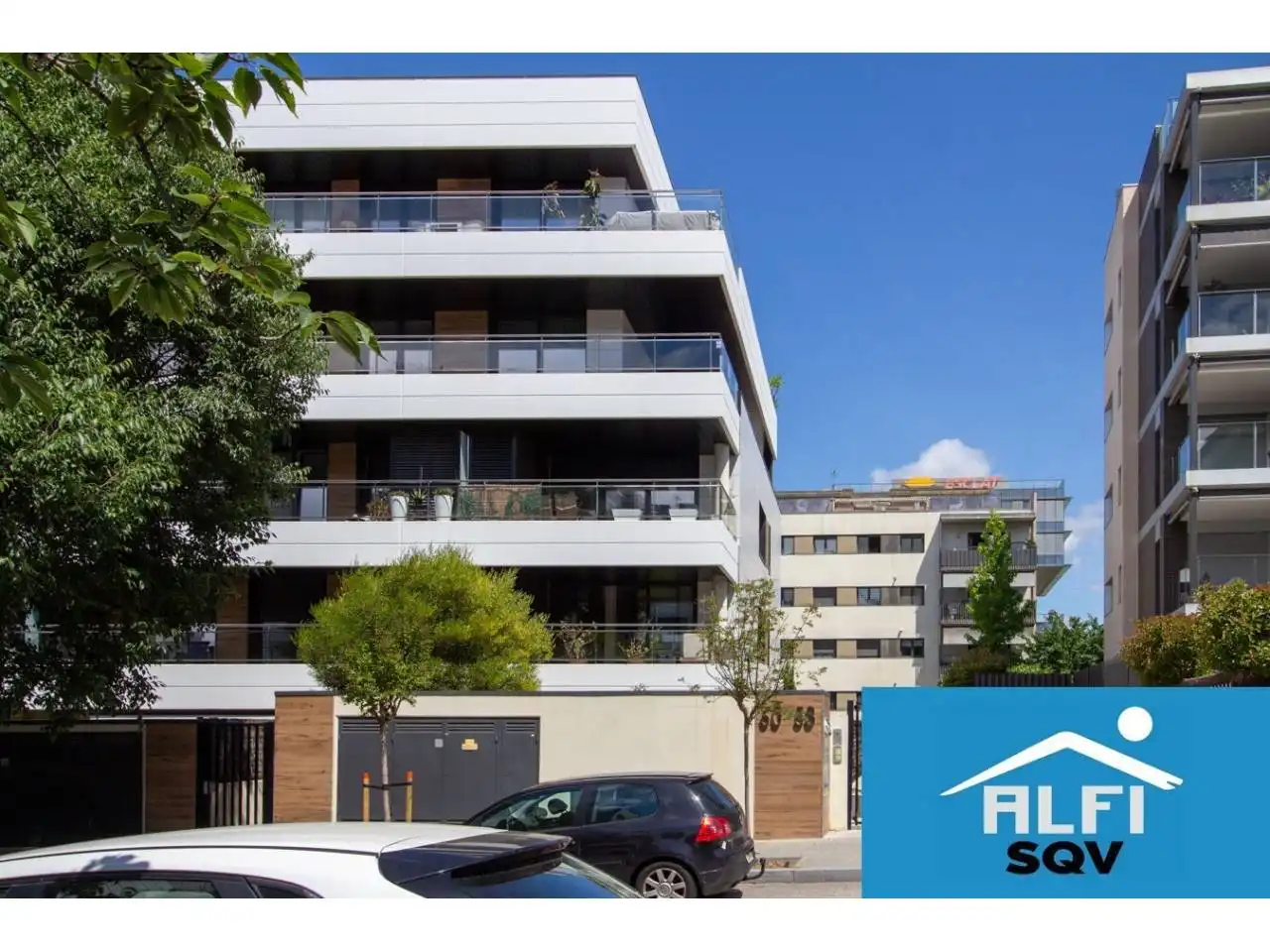 Exterior view of Flat for sale in Sant Cugat del Vallès  with Air Conditioner, Heating and Terrace