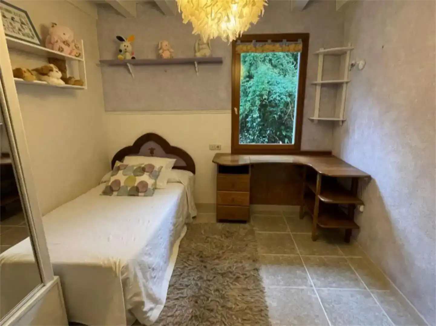 Dormitori de Casa o xalet en venda en Asteasu amb Jardí privat, Moblat i Balcó
