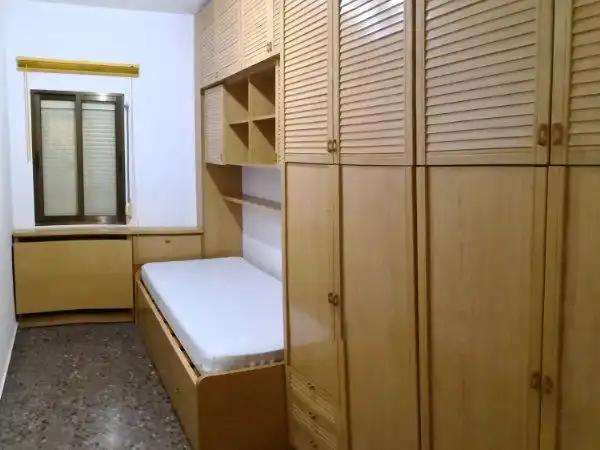 Schlafzimmer von Wohnung zur Miete in Barcelona mit Klimaanlage, Terrasse und Möbliert