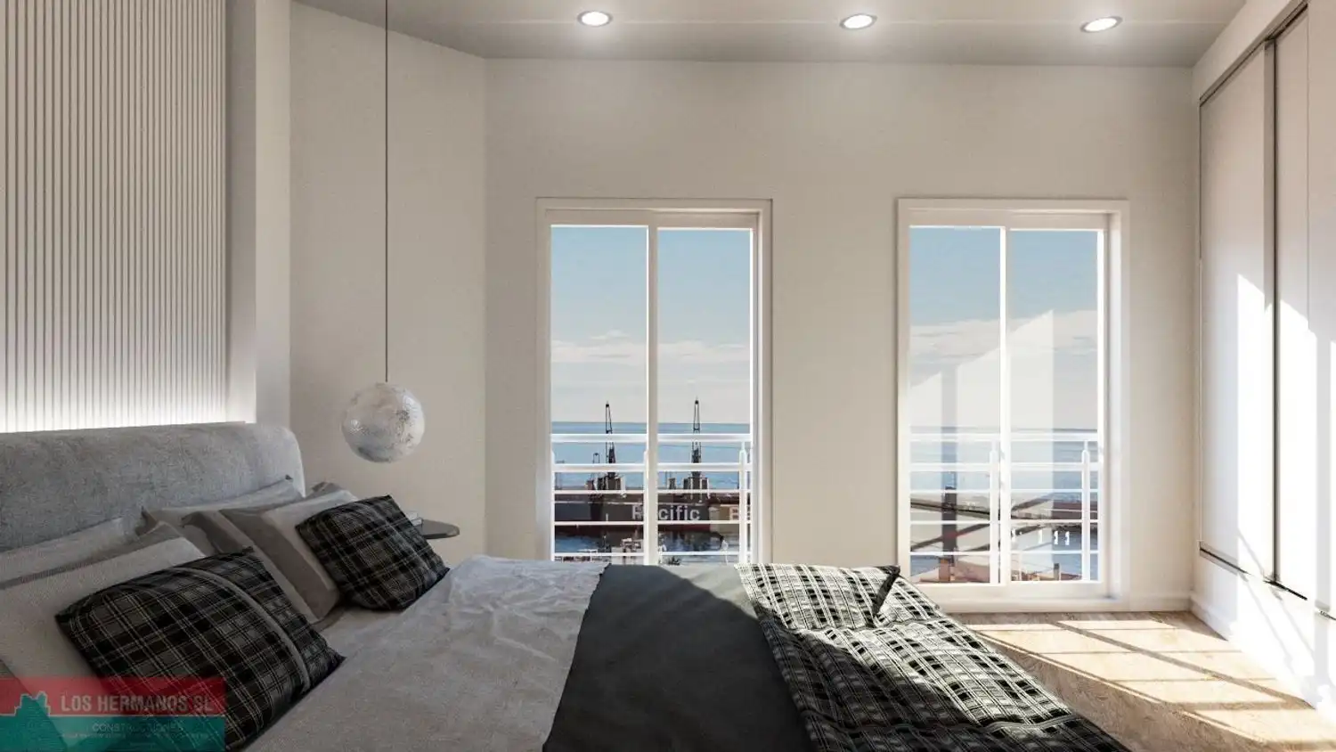 Schlafzimmer von Wohnung zum Verkauf in Garrucha mit Klimaanlage und Terrasse