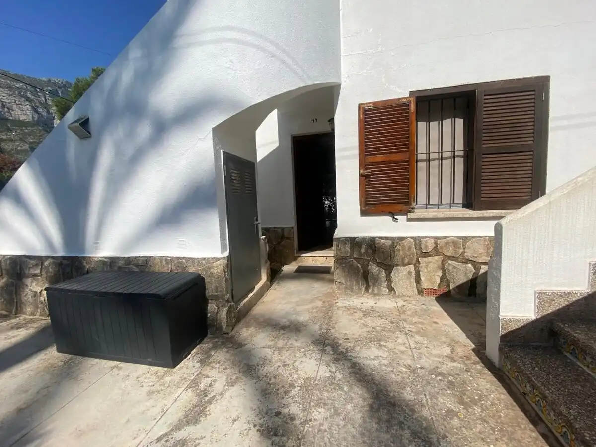 Exterior view of Detached homes for sale in Dénia  with Terrace, Swimming Pool and Community pool