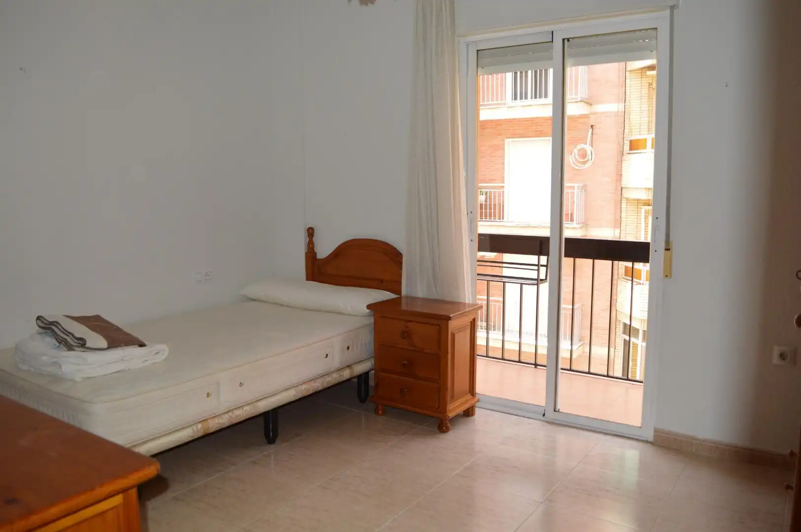 Bedroom of Flat for rent in Granada  with Terrace, Furnished and Balcony