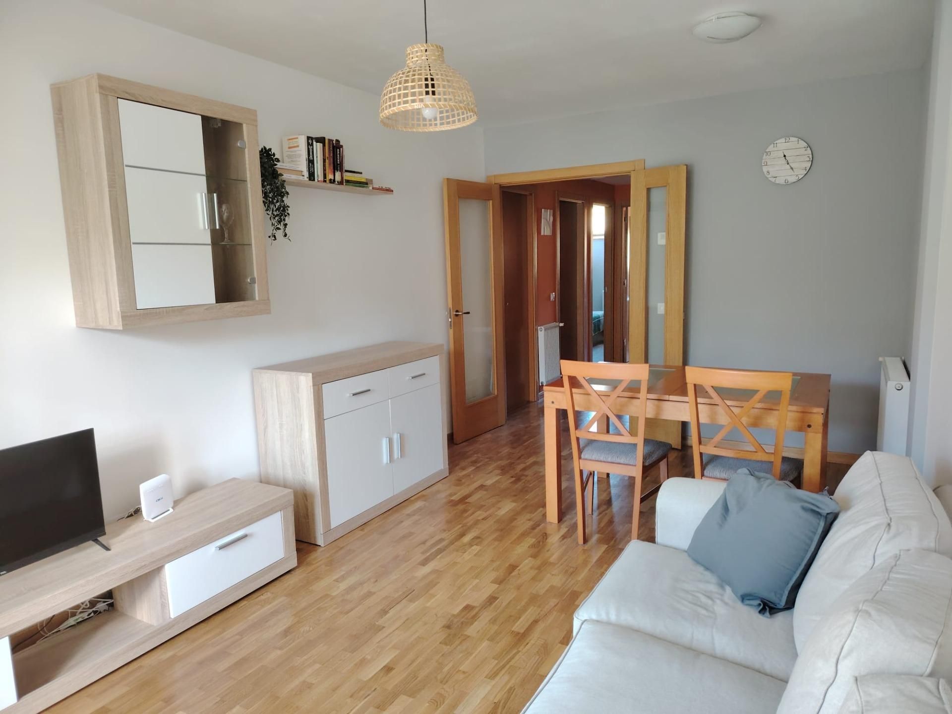 Sala de estar de Piso en venta en Langreo con Calefacción, Terraza y Trastero