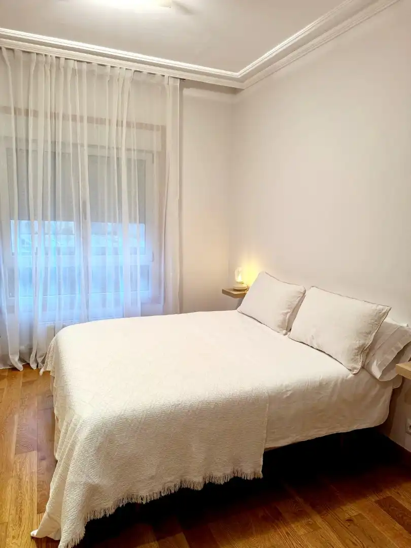 Bedroom of Flat for rent in Poio  with Heating, Furnished and Balcony