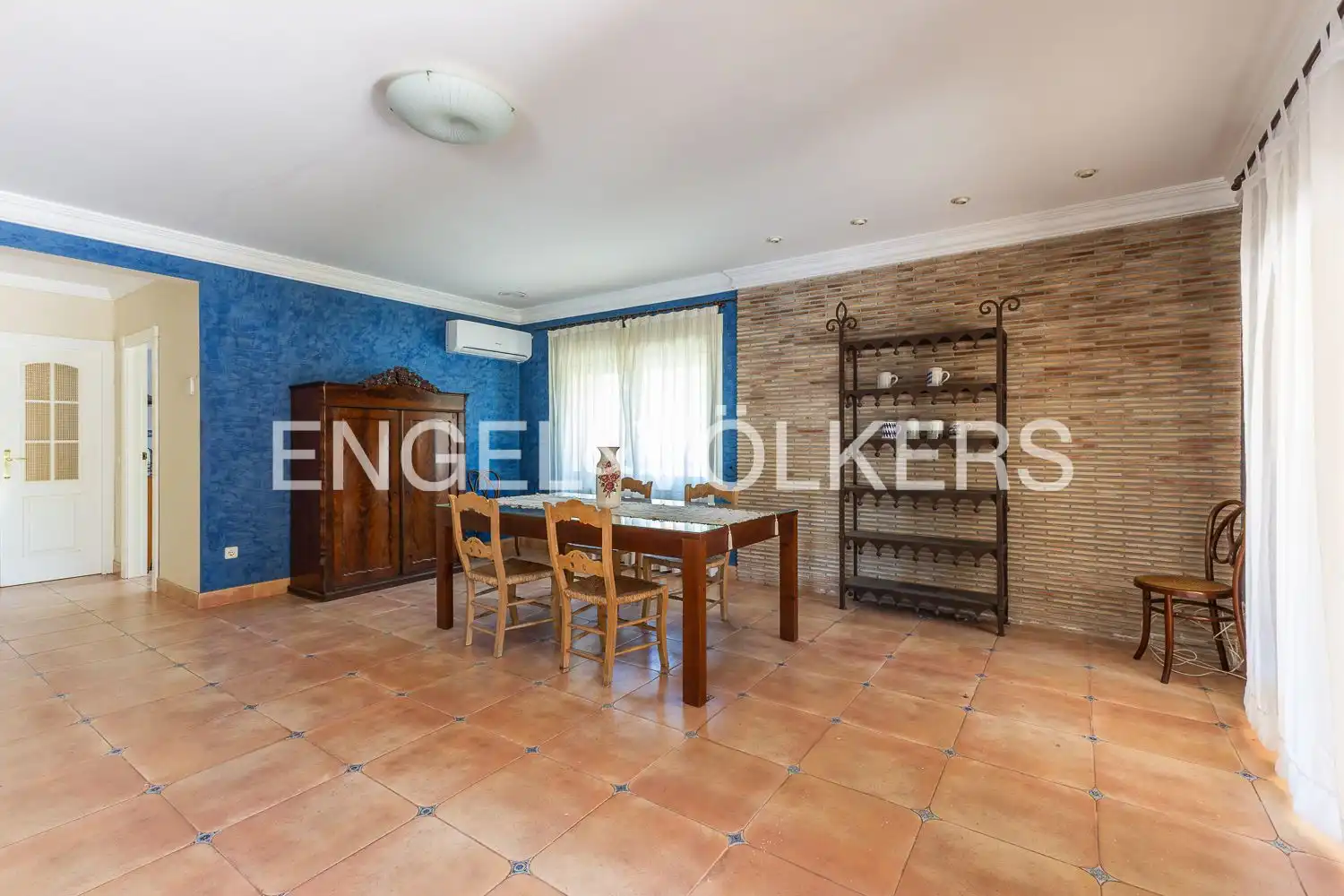 Dining room of Houses for rent in Pedreguer  with Air Conditioner, Heating and Private garden