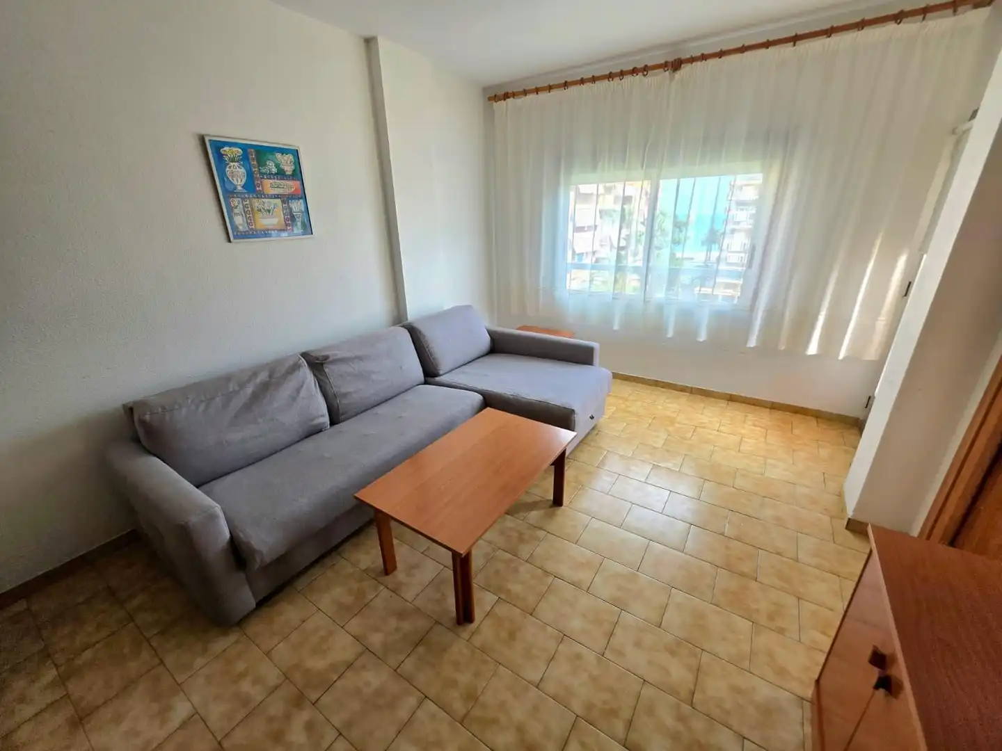 Living room of Apartments for sale in Benicasim / Benicàssim  with Air Conditioner, Terrace and Storage room