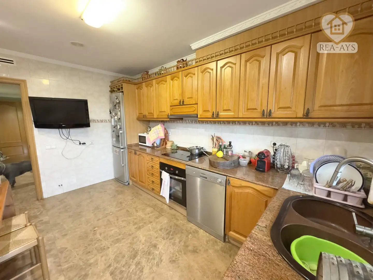 Kitchen of Houses for sale in Sant Vicenç Dels Horts  with Air Conditioner, Private garden and Terrace