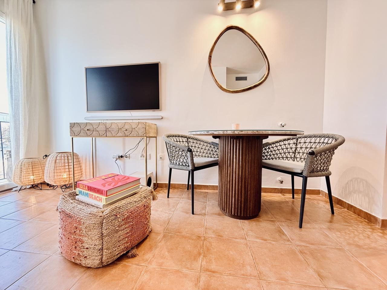 Living room of Attic to rent in Santa Eulària des Riu  with Air Conditioner, Heating and Terrace