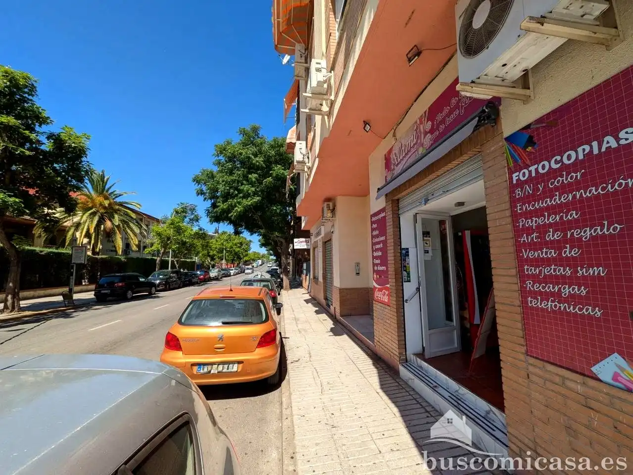 Vista exterior de Local en venta en Linares con Aire acondicionado y Amueblado