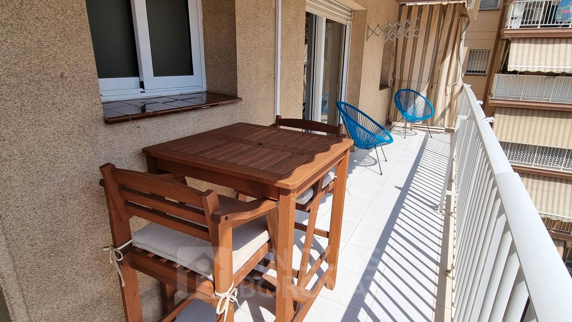 Balcony of Flat to rent in  Tarragona Capital  with Air Conditioner, Heating and Parquet flooring