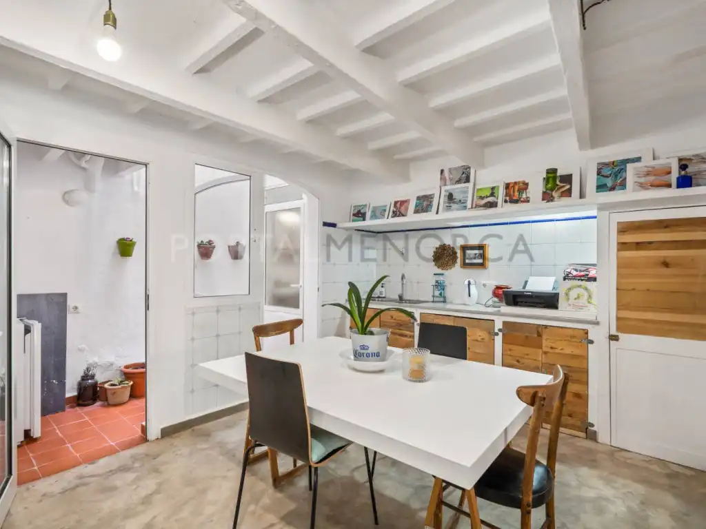 Cuina de Casa o xalet en venda en Ciutadella de Menorca amb Terrassa