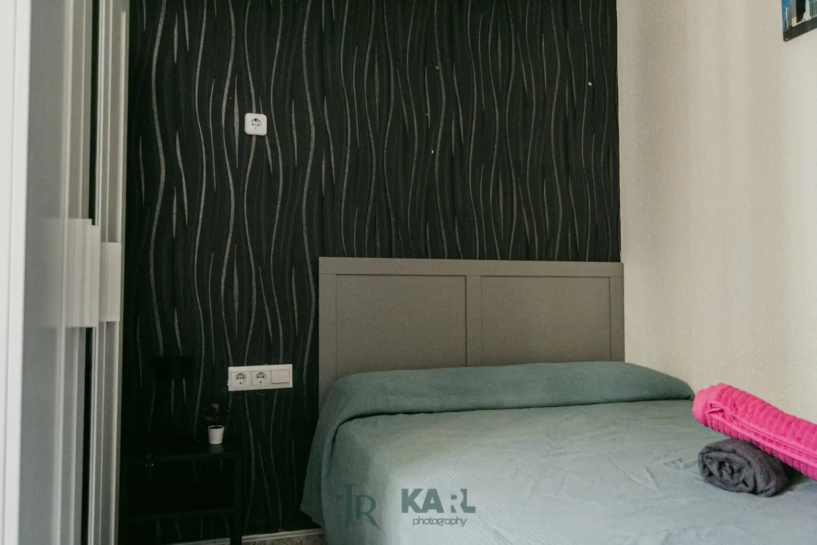 Habitación de Piso de alquiler en Málaga con Aire acondicionado, Calefacción y Jardín privado
