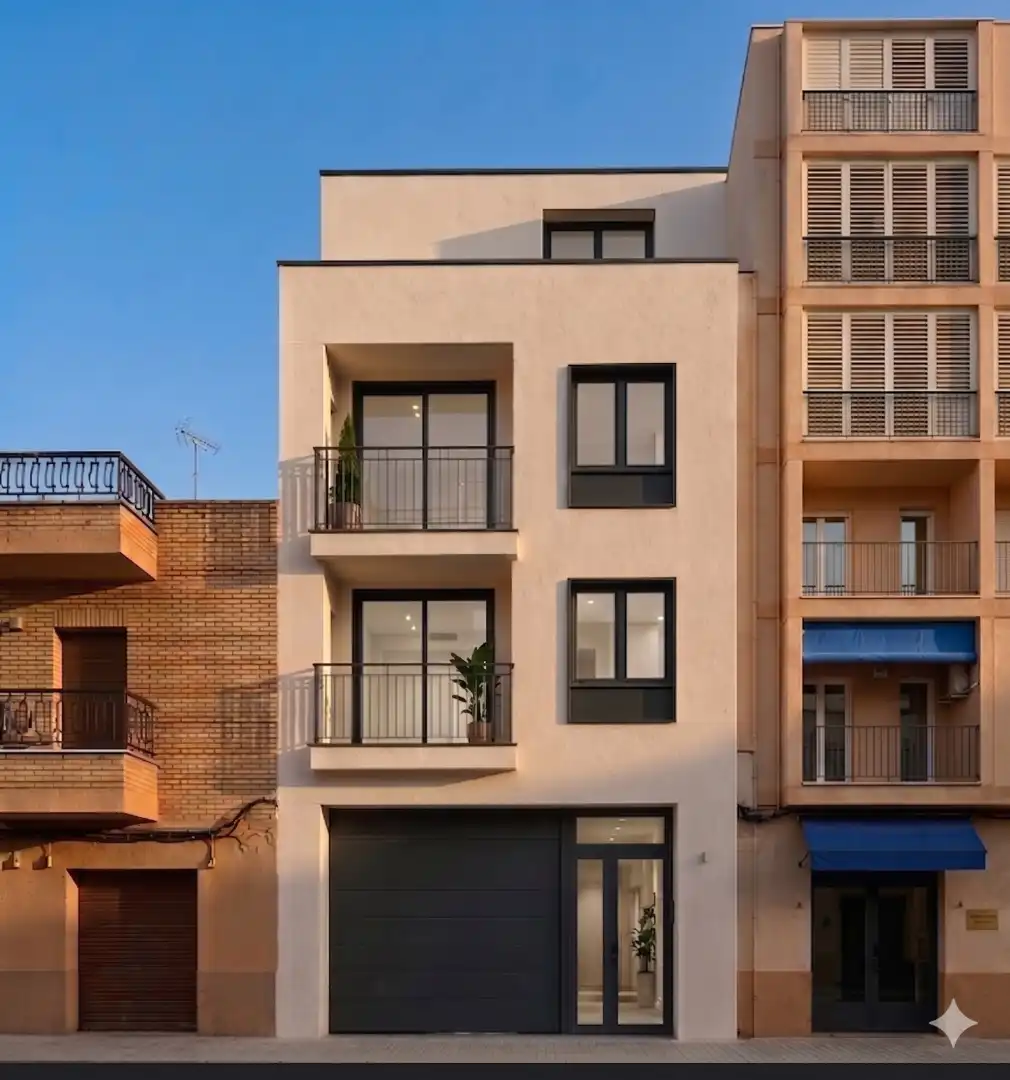 Vista exterior de Edificio en venta en Sedaví