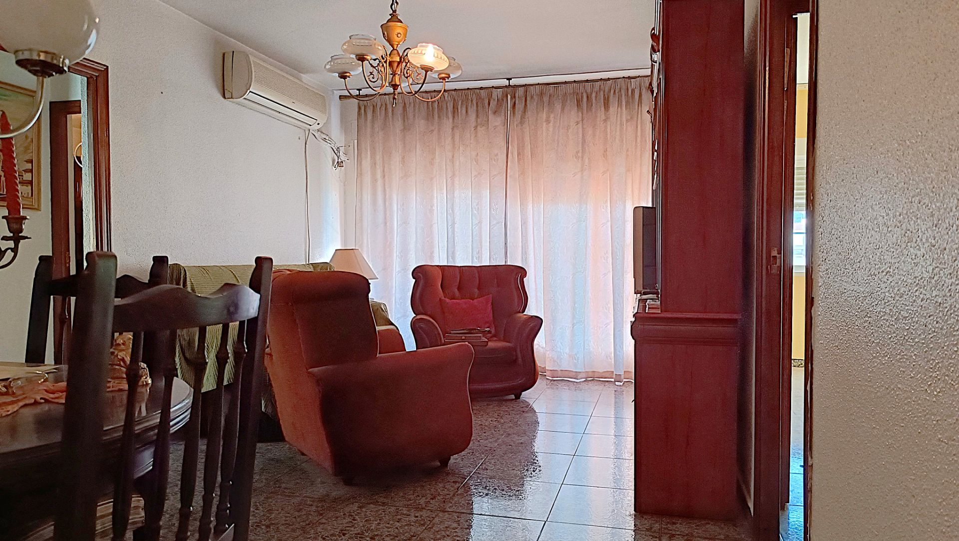 Living room of Flat for sale in Mancha Real  with Air Conditioner, Terrace and Storage room