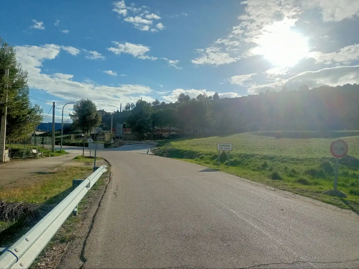 Vista exterior de Casa o chalet en venta en Cañada del Hoyo con Terraza