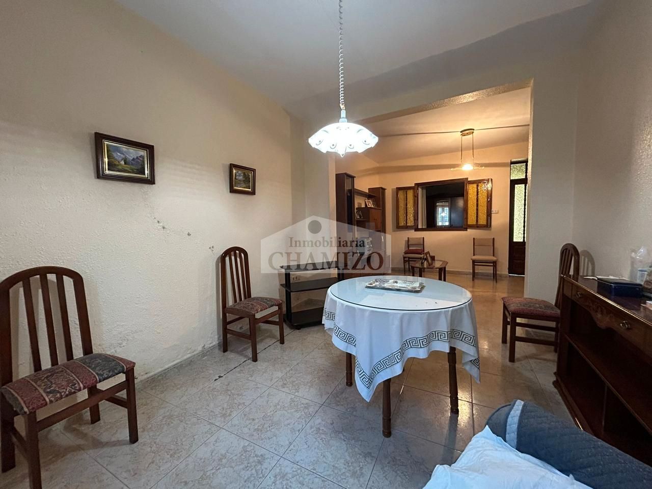 Living room of Houses for sale in Villanueva de la Serena  with Air Conditioner, Private garden and Storage room