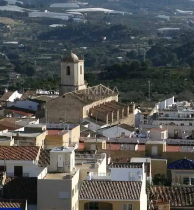 Vista exterior de Casa o xalet en venda en La Nucia amb Terrassa i Traster