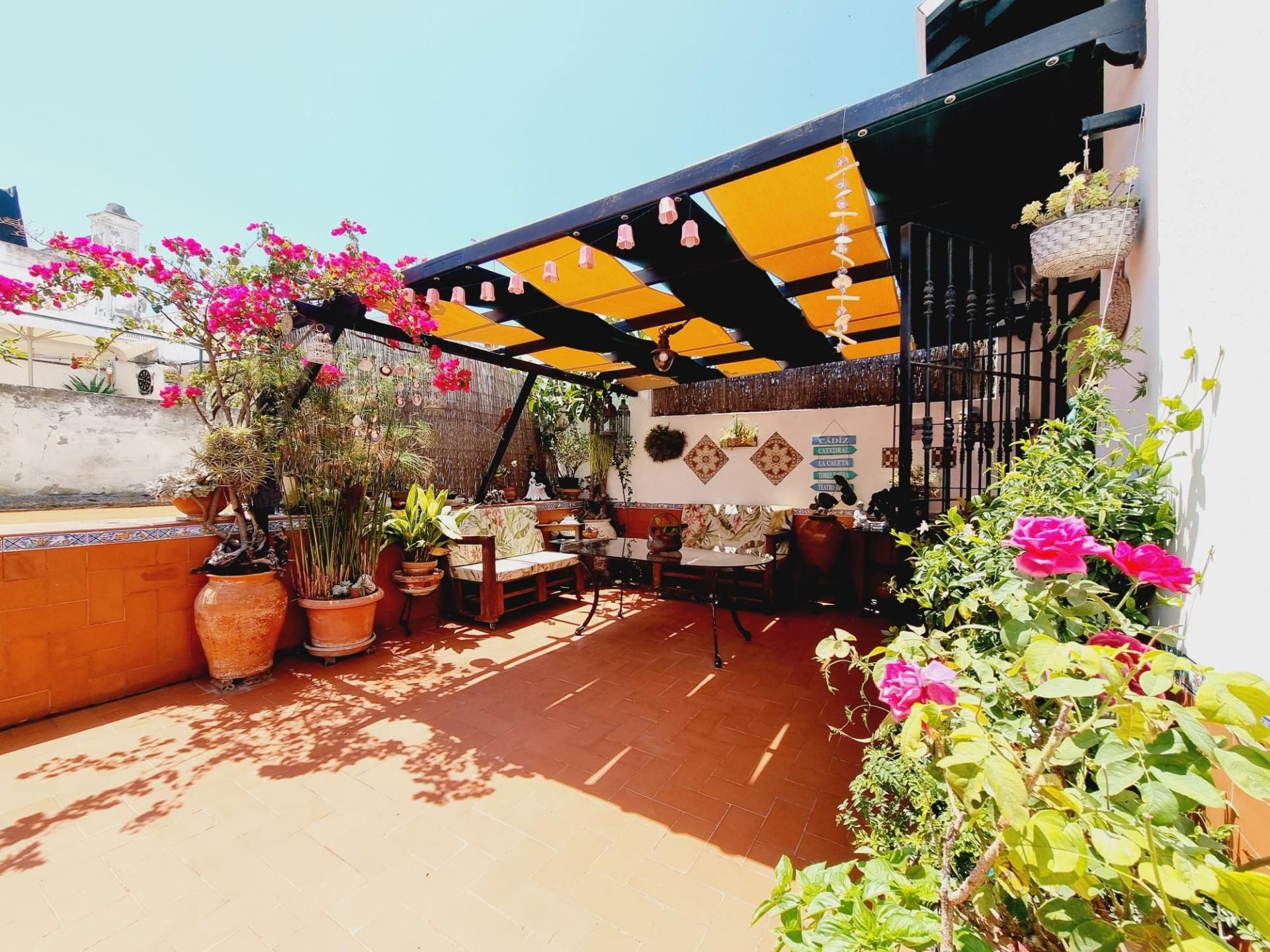 Terrace of Attic for sale in  Cádiz Capital  with Heating, Terrace and Storage room