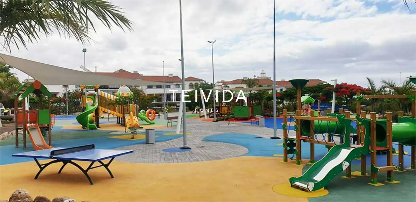 Außenansicht von Wohnung zum Verkauf in San Miguel de Abona mit Terrasse, Abstellraum und Schwimmbad