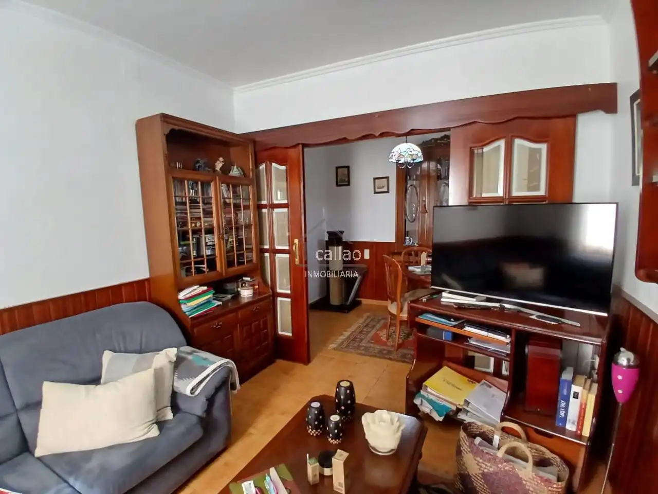 Sala d'estar de Casa o xalet en venda en Ferrol amb Calefacció, Jardí privat i Traster