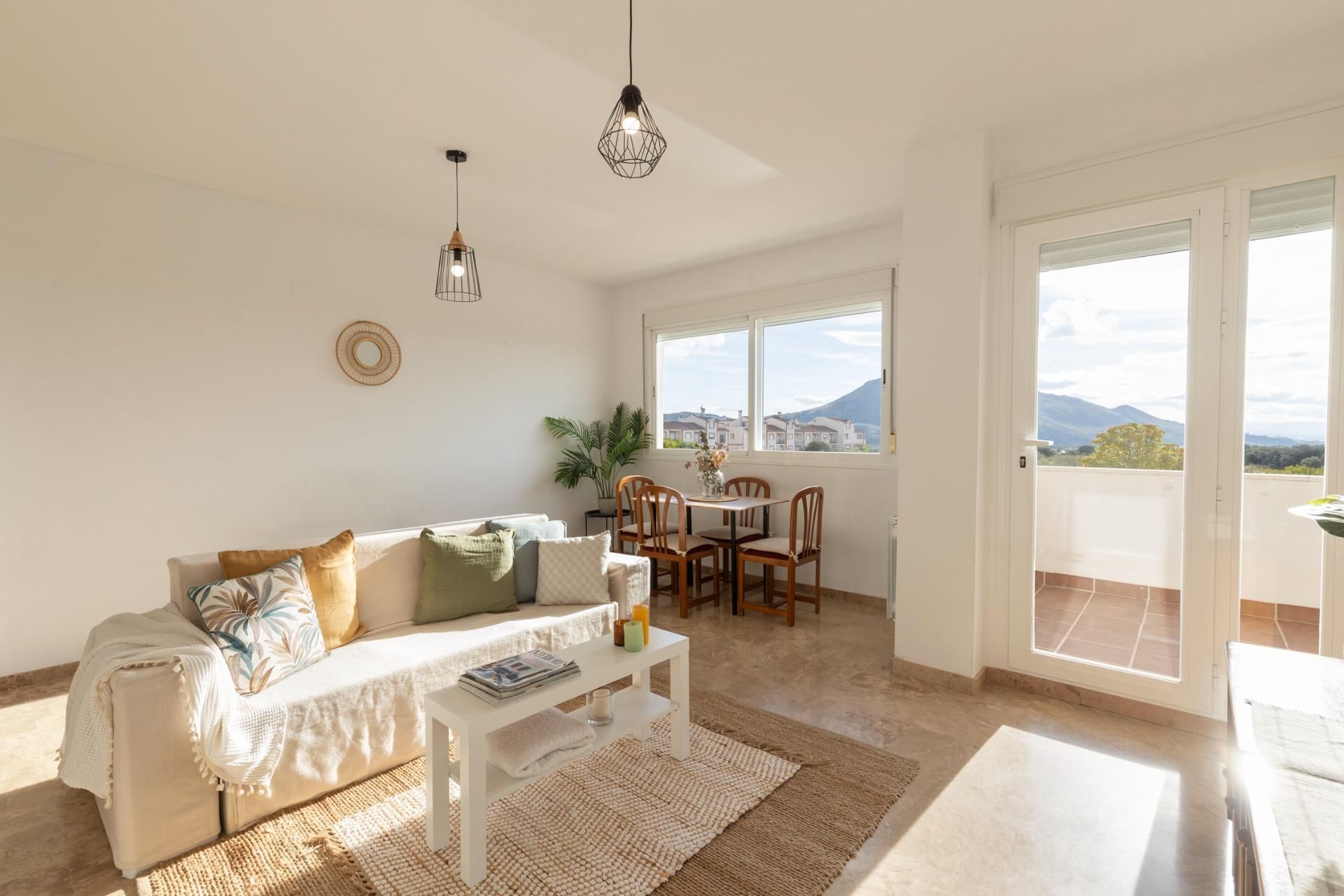 Sala d'estar de Pis en venda en Atarfe amb Aire condicionat, Calefacció i Terrassa