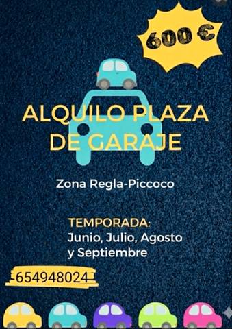 Garaje en Alquiler en Calle Doctor Gómez Ulla, 53 en Playa de la Regla