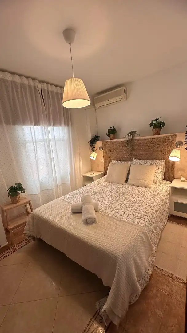 Bedroom of Flat for sale in Antequera  with Air Conditioner