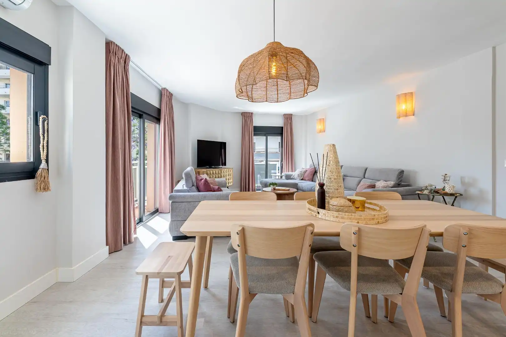 Comedor de Apartamento en venta en Torremolinos con Aire acondicionado, Calefacción y Terraza