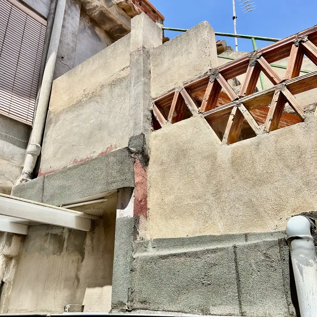 Vista exterior de Casa adosada en venta en Bugarra con Terraza, Trastero y Amueblado