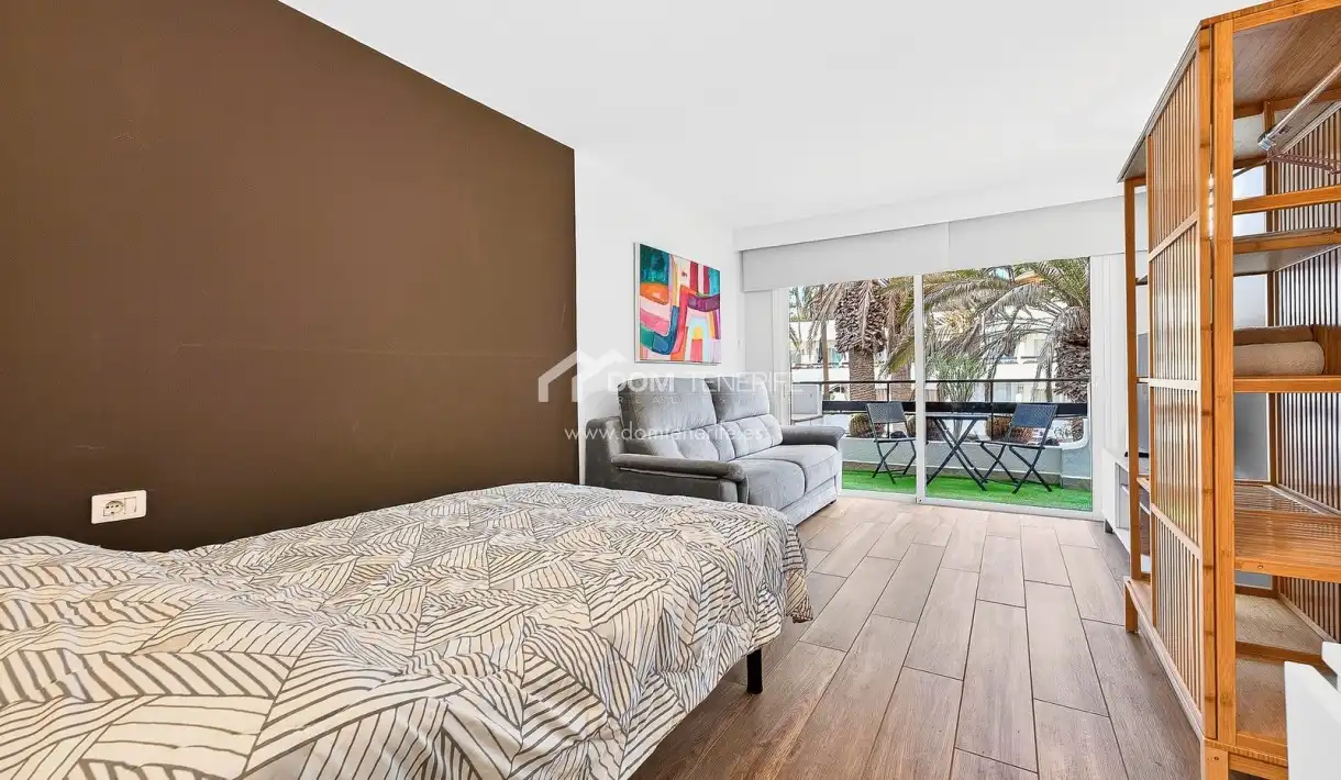 Schlafzimmer von Wohnung zum Verkauf in Adeje mit Terrasse, Abstellraum und Schwimmbad