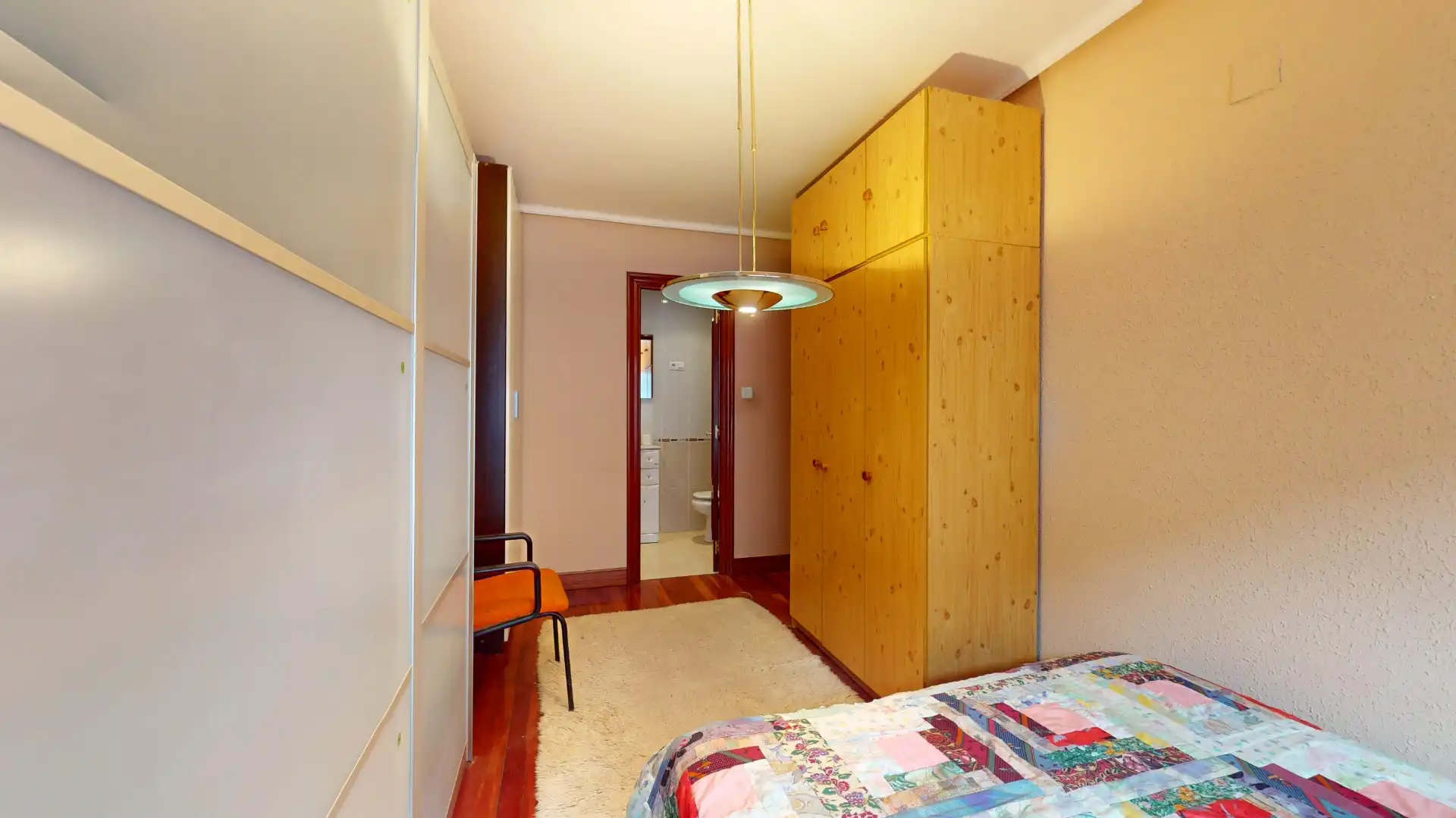 Bedroom of Flat for sale in Bilbao   with Terrace and Furnished