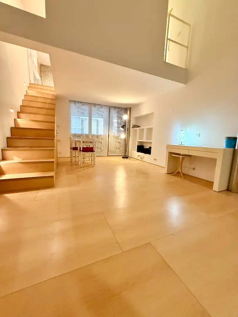 Wohnzimmer von Maisonette zum Verkauf in Madrid mit Heizung