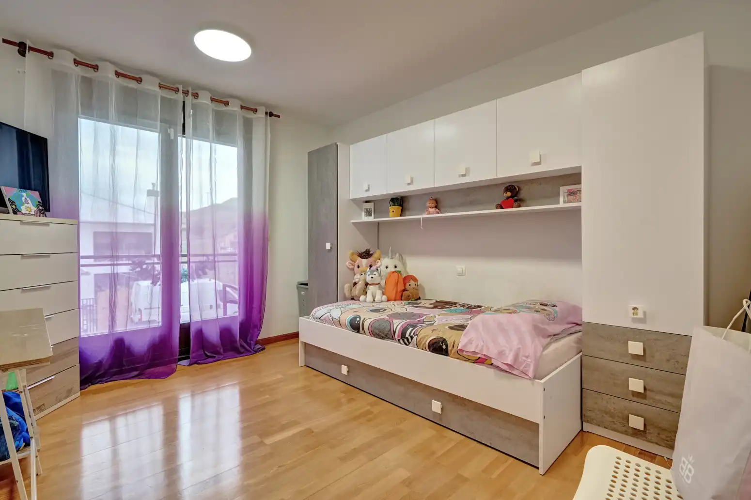 Bedroom of Attic for sale in Enériz / Eneritz  with Heating, Private garden and Parquet flooring
