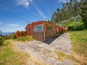 Vista exterior de Casa o xalet en venda en El Rosario amb Jardí privat, Terrassa i Traster